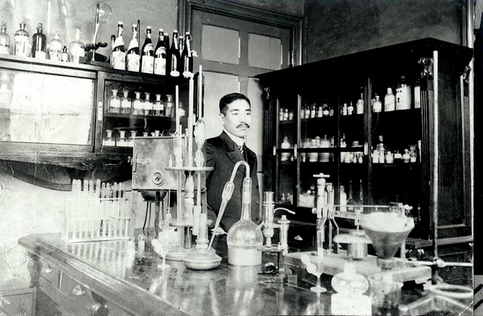 Hide Hamazaki, Okura Sake Brewing Research Institute’s first engineer